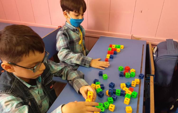 :ساخت اعداد به کمک چینه، کلاس سیب 2