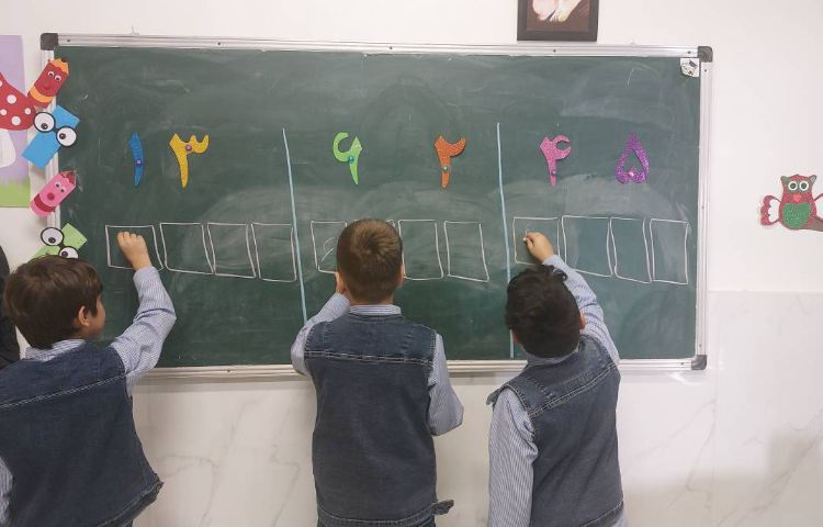 ساخت اعداد دو رقمی با کارت 3