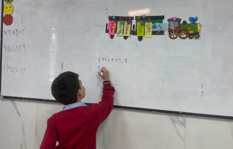 ساخت اعداد گسترده و درک مفهوم جایگاه اعداد در ارزش مکانی 3
