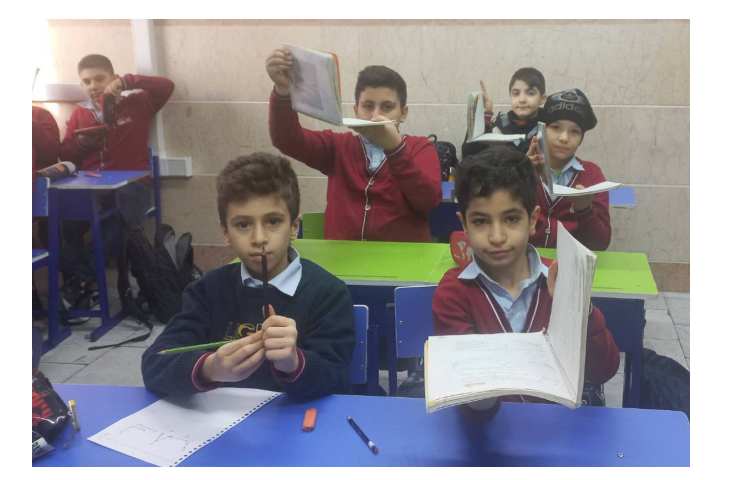 ساخت انواع زاویه ها با وسایل ساده مانند 2 مداد و کتاب 1