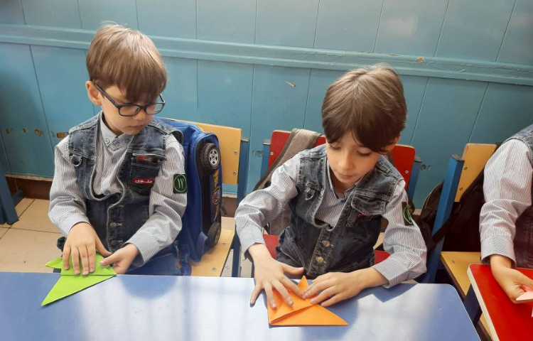 ساخت اوریگامی ماهی