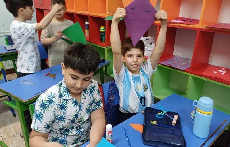 ساخت بادبادک اشکال هندسی 1