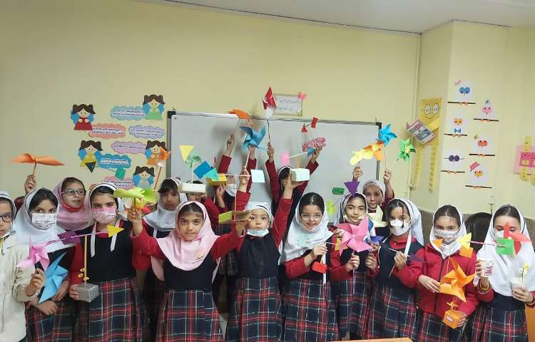 ساخت بادنما و فرفره 1