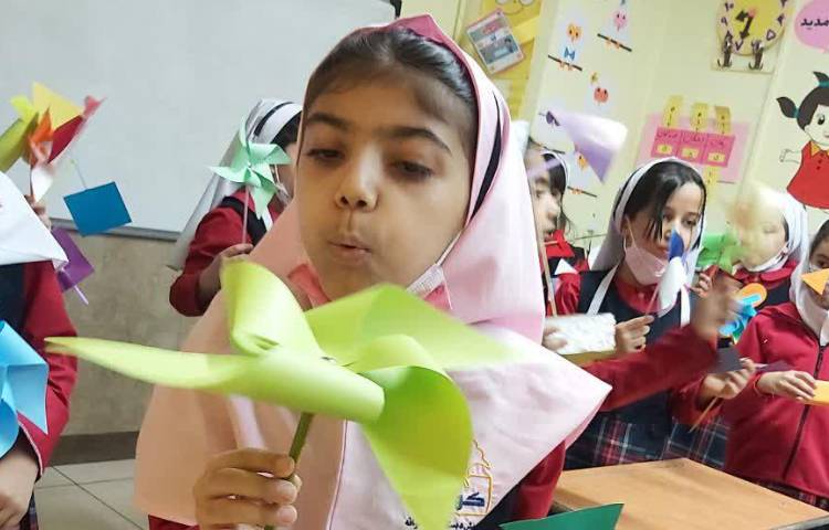 ساخت بادنما و فرفره 2