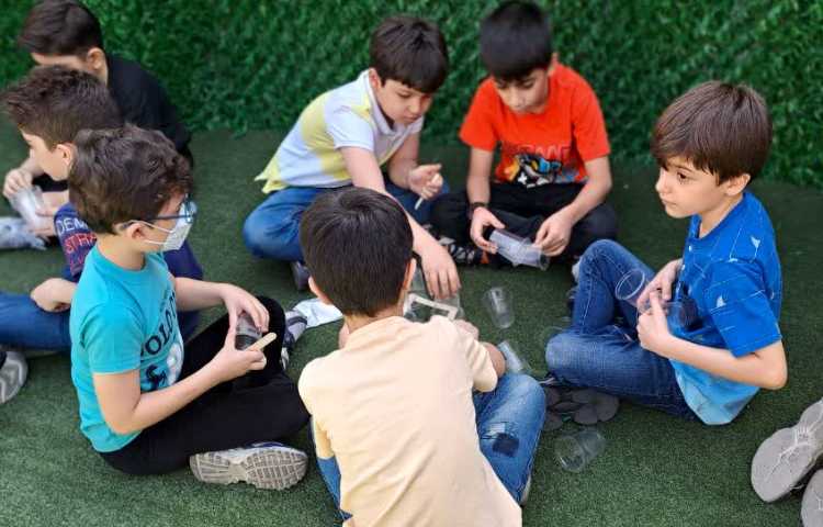 ساخت برج بلند با هدف افزایش تمرکز و دقت مهارت کار گروهی 2