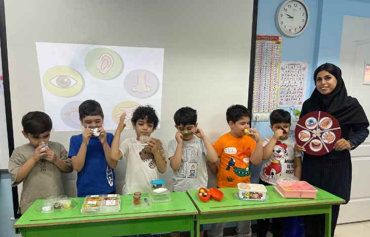 ساخت برج هیجان و حواس پنج گانه