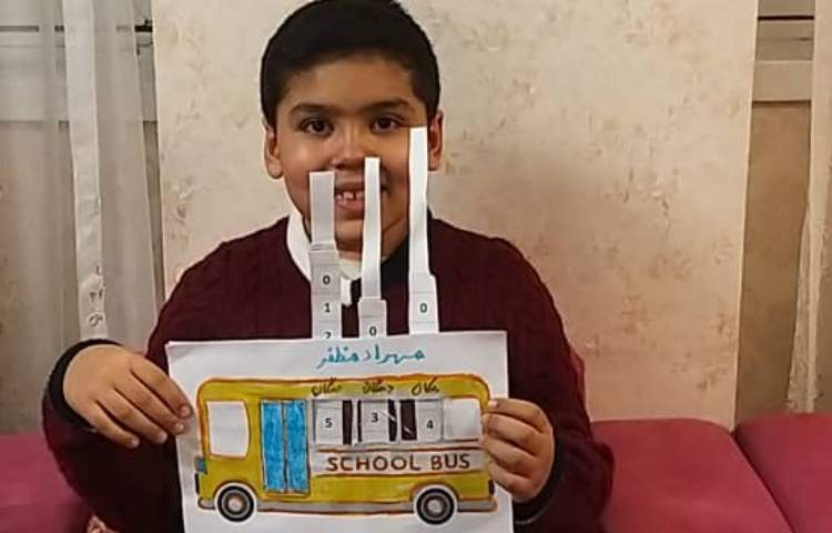 ساخت جدول ارزش مکانی دانش آموزان پایه دوم 5