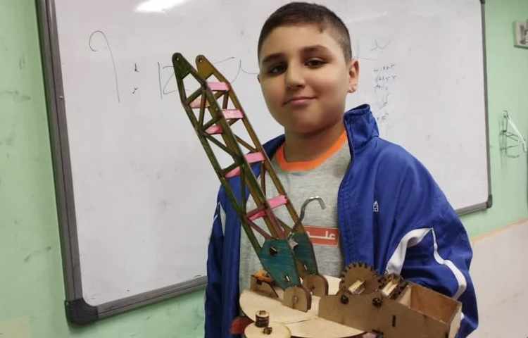 ساخت جرثقیل کلاس رباتیک 1