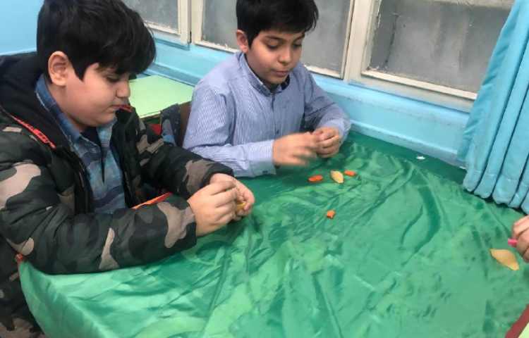 ساخت حلزون هفته ملی علوم 1