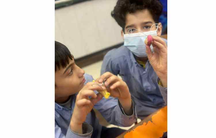 ساخت حلزون هفته ملی علوم 2