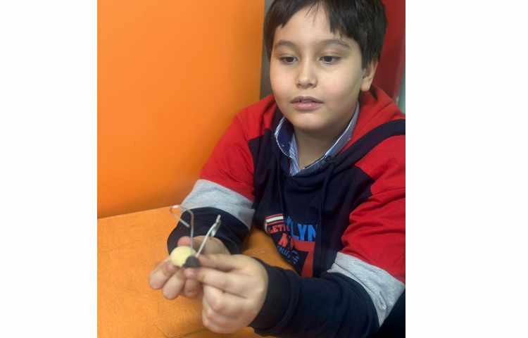 ساخت حلزون هفته ملی علوم 3