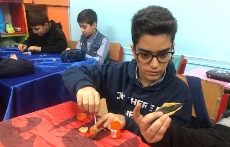 ساخت حلزون هفته ملی علوم 4