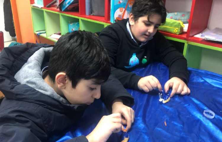 ساخت حلزون هفته ملی علوم 5