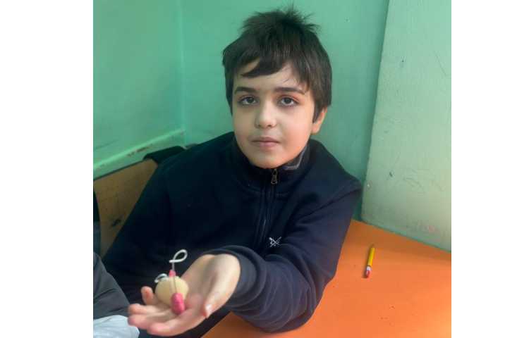 ساخت حلزون هفته ملی علوم 6