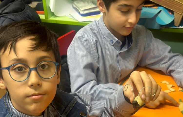 ساخت حلزون هفته ملی علوم 7