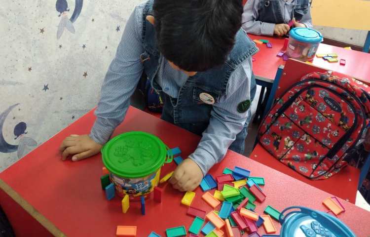 ساخت دایره با دومینو 1