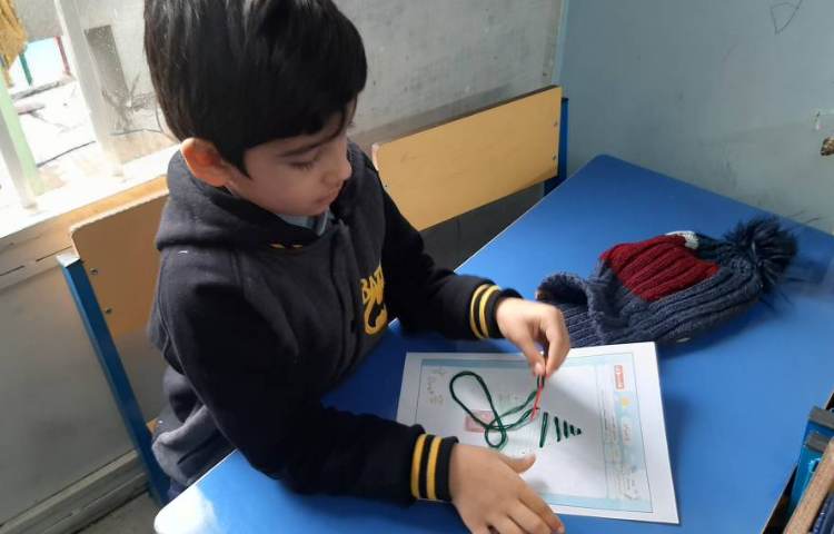 ساخت درخت کاج با استفاده از تکنیک دوخت 1