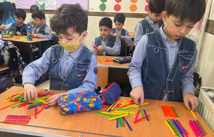 ساخت دسته‌های ده تایی با کمک چوب خط 1