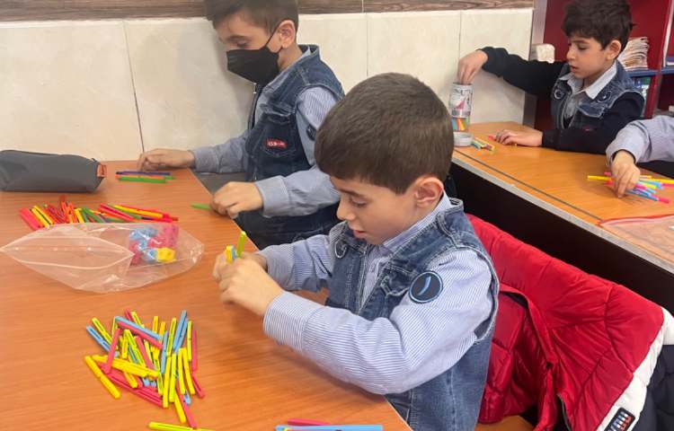 ساخت دسته‌های ده تایی با کمک چوب خط 4