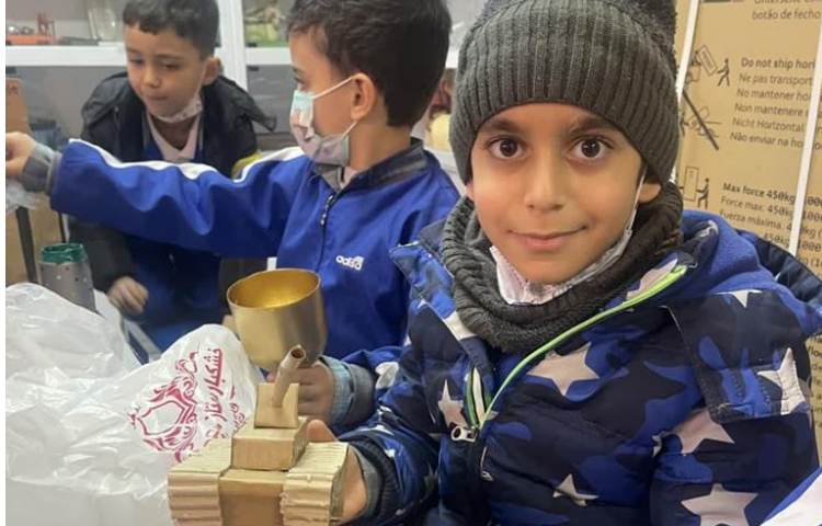 ساخت دست سازه با لوازم بازیافتی پایه اول 13