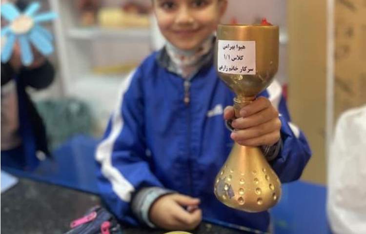 ساخت دست سازه با لوازم بازیافتی پایه اول 18