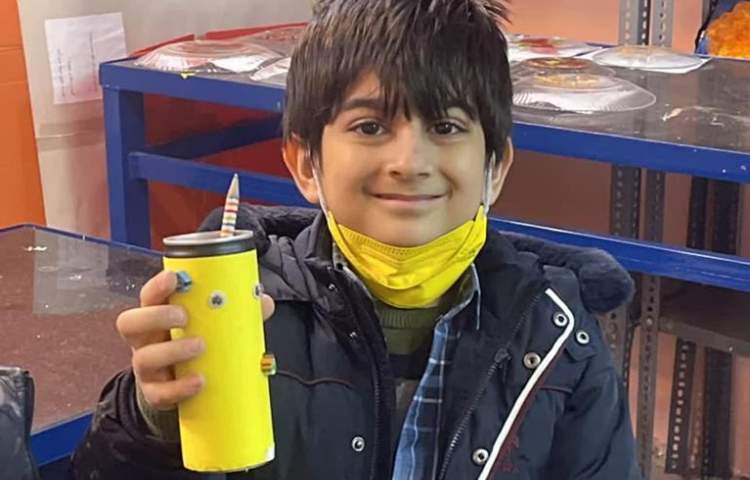 ساخت دست سازه با لوازم بازیافتی پایه اول 5