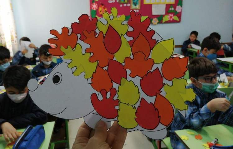 ساخت دست سازه جوجه تیغی 4