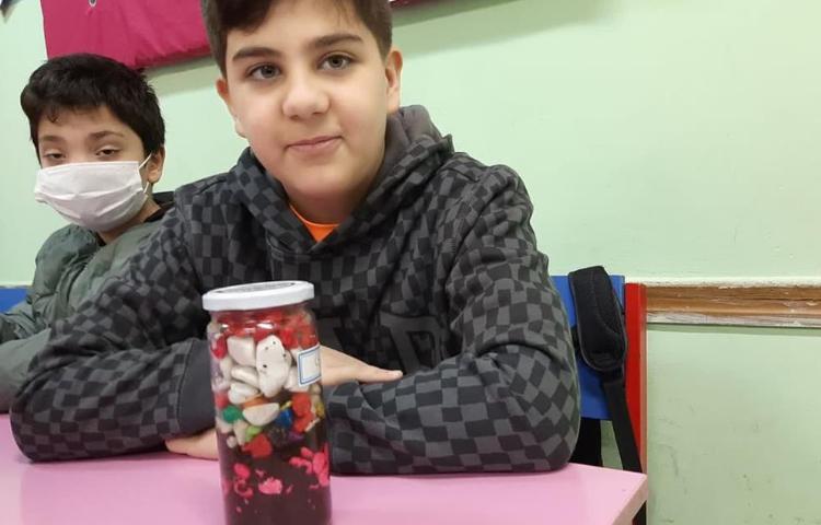 ساخت دست سازه خلاق سنگ های رسوبی 3