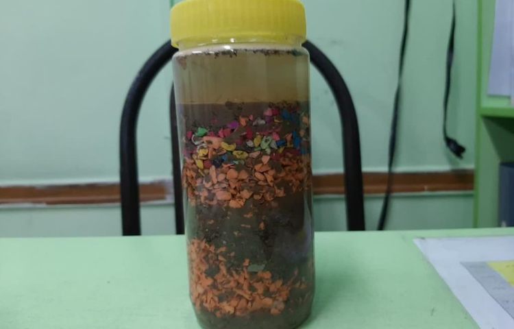 ساخت دست سازه خلاق سنگ های رسوبی 5