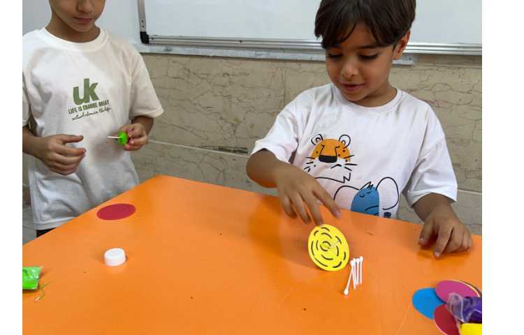 ساخت دست سازه فرفره 5