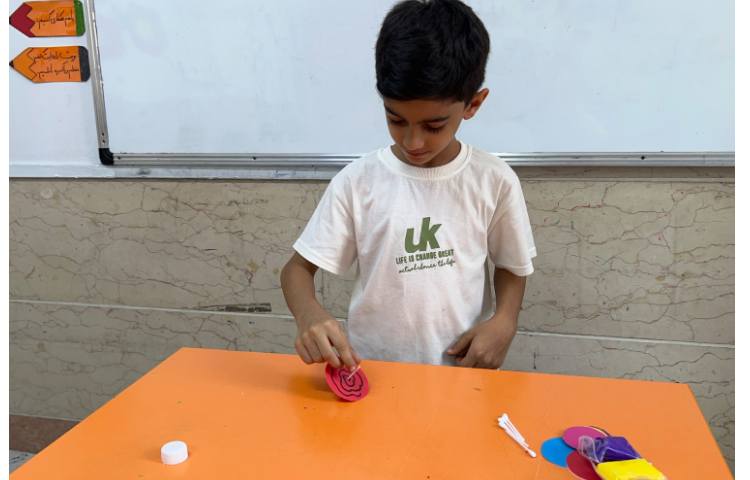 ساخت دست سازه فرفره 6