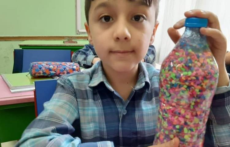 ساخت دست سازه فلاسک خانگی 3