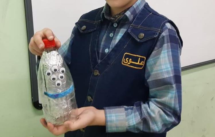 ساخت دست سازه فلاسک خانگی 8