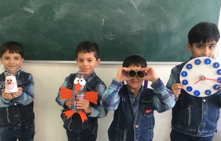 ساخت دست سازه های خلاق با مواد دورریختنی و بازیافتی 4