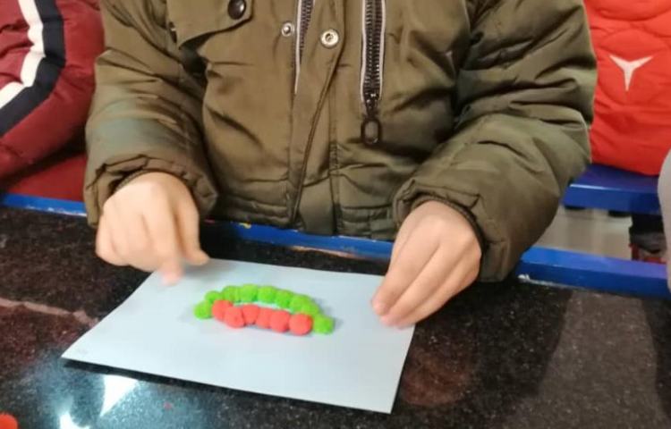 ساخت دست سازه هندوانه شب یلدا 7