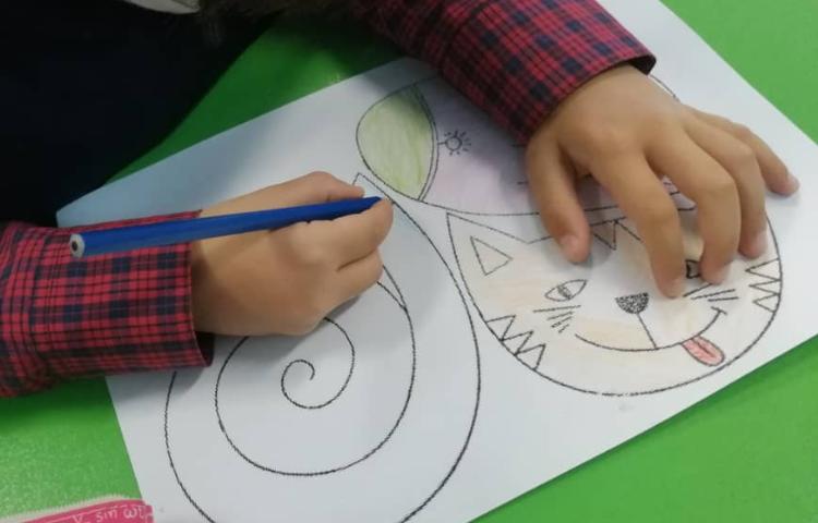 ساخت دست سازه و نقاشی گربه 11