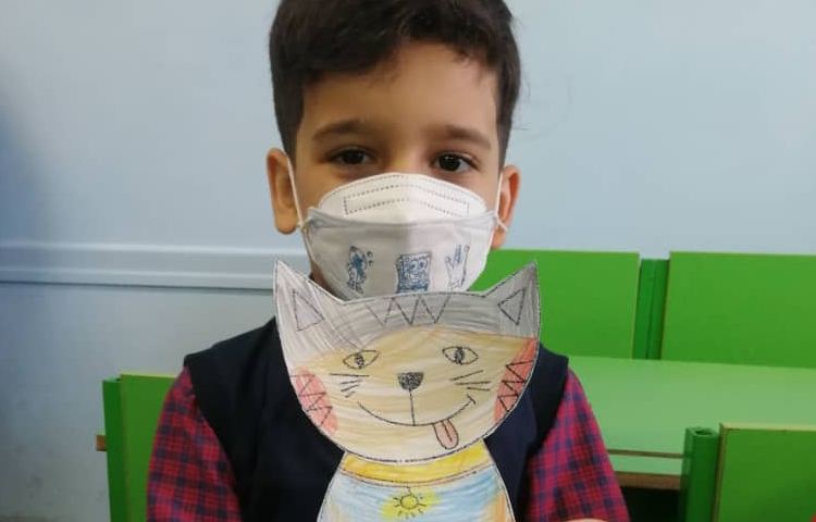 ساخت دست سازه و نقاشی گربه 4