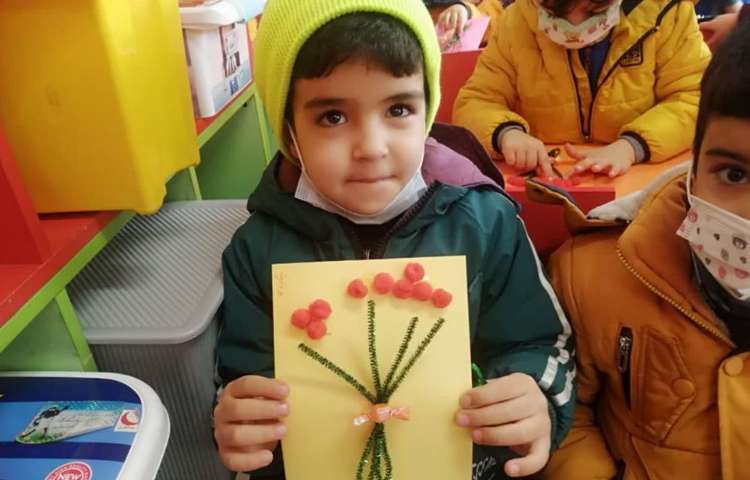 ساخت دست سازه کارت تبریک روز مادر 1