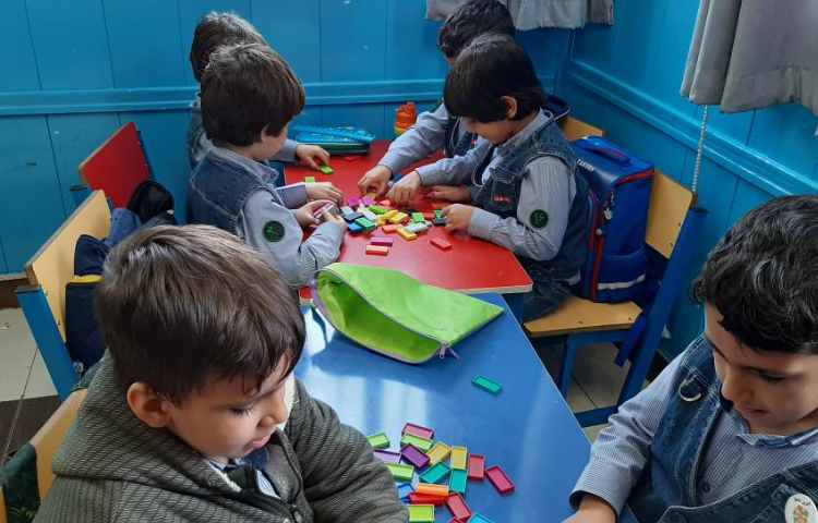 ساخت دومینوهای جذاب و هیجان انگیز با گل پسرای خودم 4