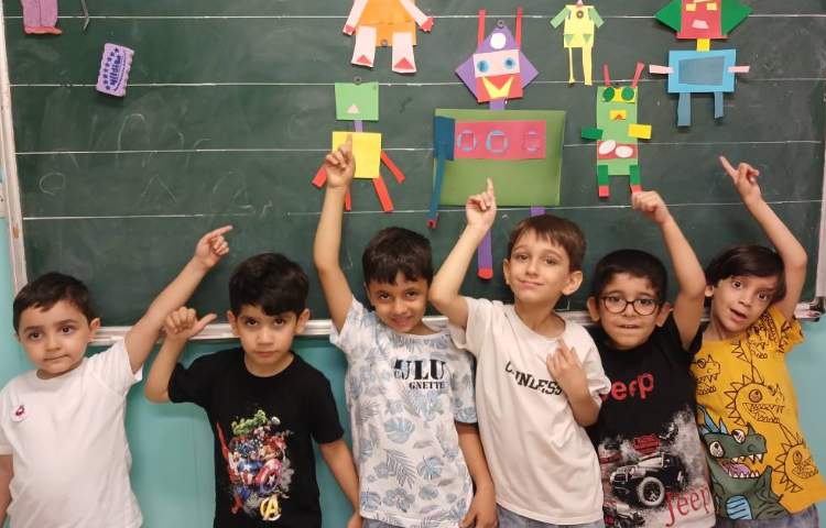 ساخت ربات اشکال هندسی