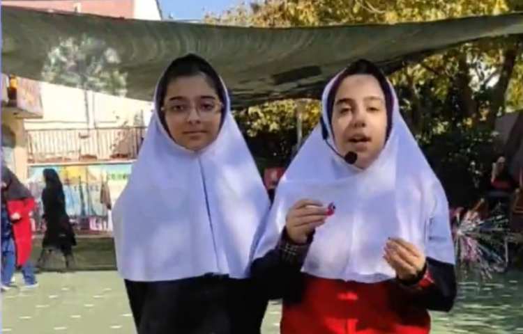 ساخت ربات دانش آموزان خلاق پایه ششم دبستان پرتوعلوی شیراز 1