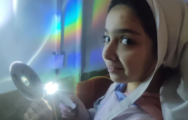 ساخت رنگین کمان