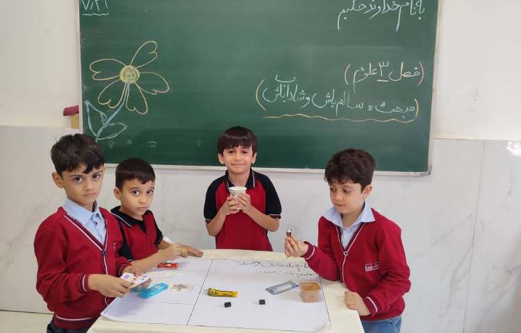 ساخت روزنامه دیواری مبحث( بهداشت‌فردی) برای فصل3 علوم در کلاس انجام شد 3