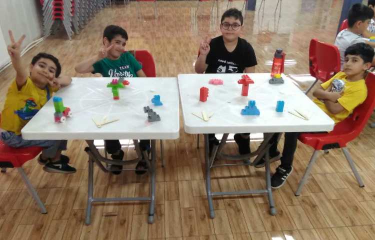 ساخت سازه با استفاده از لگو 6