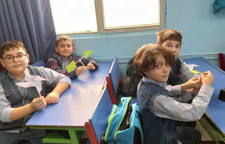 ساخت فرفره و بادنما 1