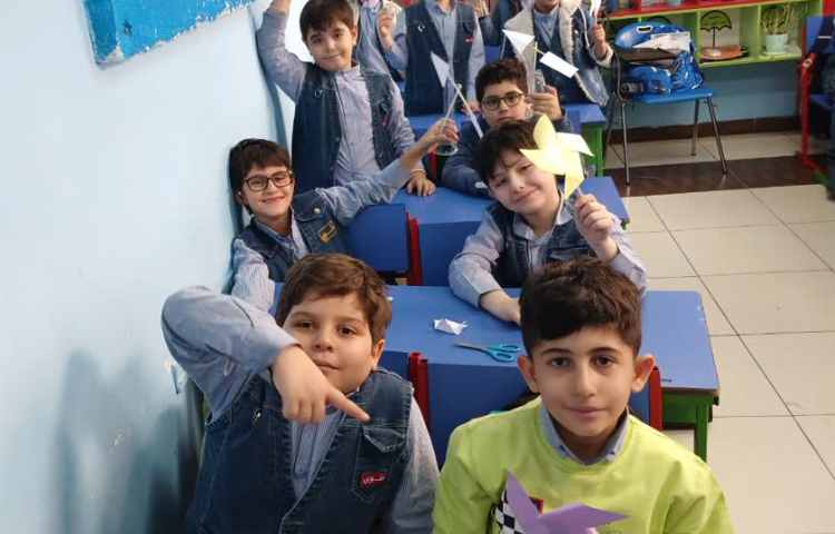 ساخت فرفره و بادنما