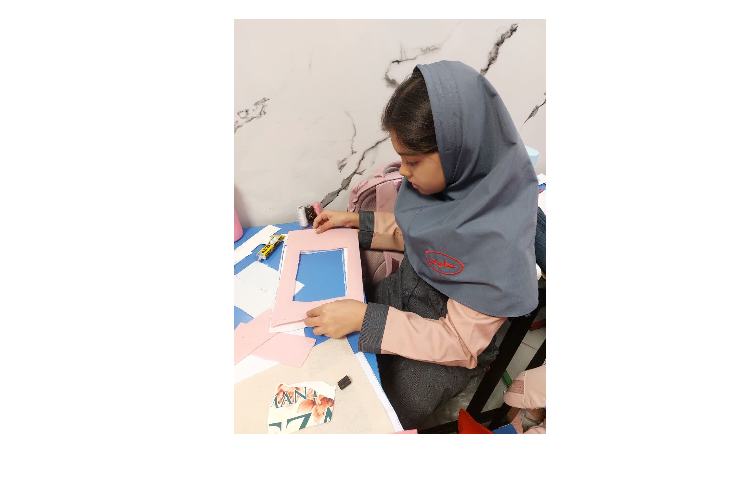 ساخت قاب عکس با نمد 2