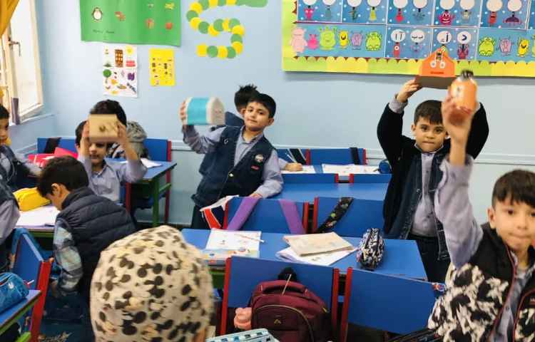 ساخت قلک در کلاس سوادمالی 1