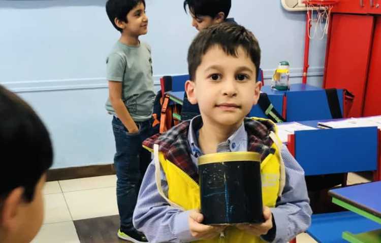 ساخت قلک در کلاس سوادمالی 5