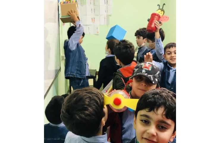 ساخت قلک در کلاس سوادمالی 6